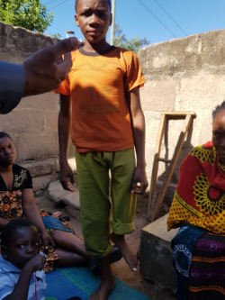 Juma, a boy with cerebral palsy visited by the team IMG-20180611-WA0004