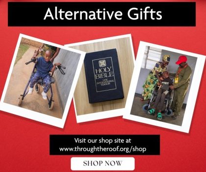 Alternative Gift Cards from Through the Roof