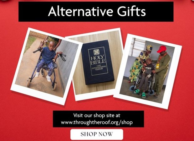 Alternative Gift Cards from Through the Roof