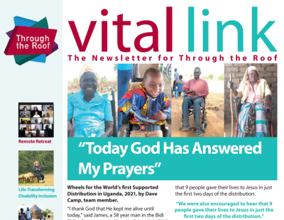 'Today God Has Answered My Prayers' -- The Spring 2021 Vital Link