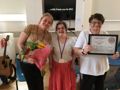 Luke 5 disability inclusion award for breaking down barriers in Ely