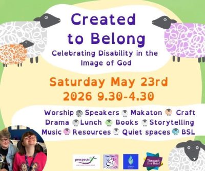 Created to Belong event in Kilmarnock