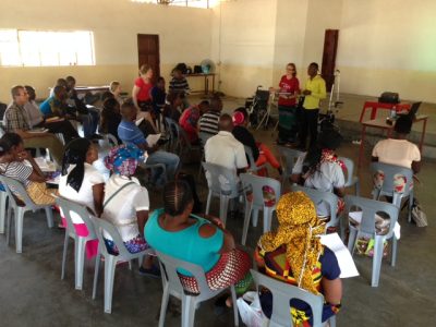 Teaching in Action (Mozambique Day two and three)