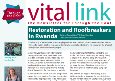 Restoration and Roofbreakers in Rwanda: The Spring 2023 Vital Link newsletter