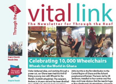 Celebrating 10,000 Chairs (the Spring 2018 Vital Link)