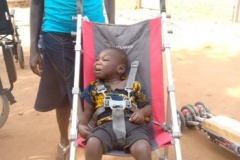 Another child with their new buggy